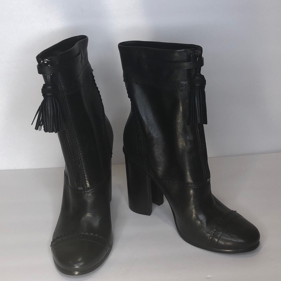 Tory Burch Shoes - Tory Burch NWOT black leather boots-size 7 1/2
